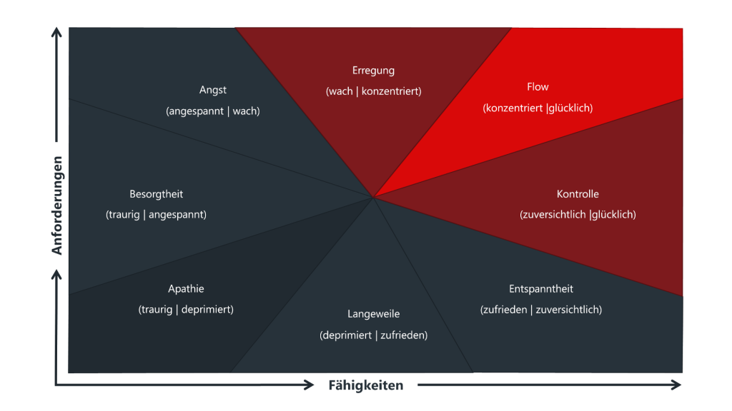 Flow-Erleben nach Mihály Csíkszentmihályi